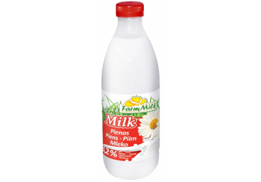 Pienas FARM MILK, 3,2 % rieb., 1 l