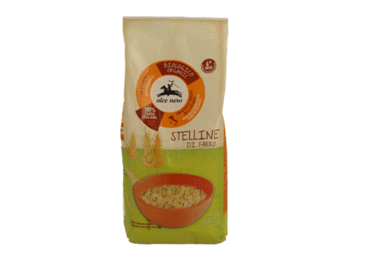 Ekologiški speltų makaronai ALCE NERO ( nuo 6 mėn.), 500 g 