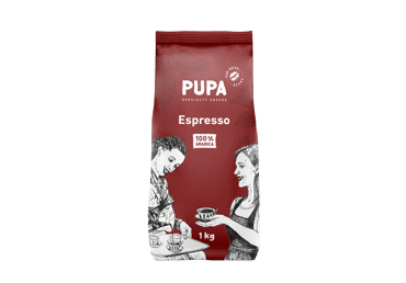 Coffee beans PUPA for perfect espresso, 1000 g
