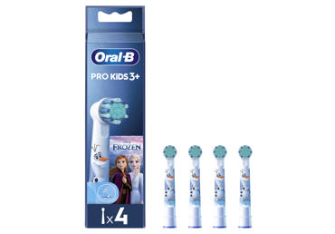 Elektrinio dantų šepetėlio galvutės ORAL-B Kids Frozen Pro, 4 vnt.