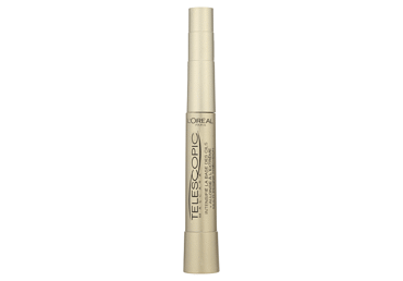 Blakstienų tušas L'OREAL TELESCOPIC BLACK, juodas, 8 ml