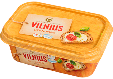 Trijų ketvirčių rieb. margarinas VILNIUS SKANUMAS, 60% rieb., 400 g