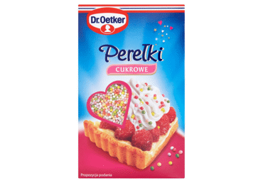 Sugar sprinkles DR.OETKER, colored balls, 80 g