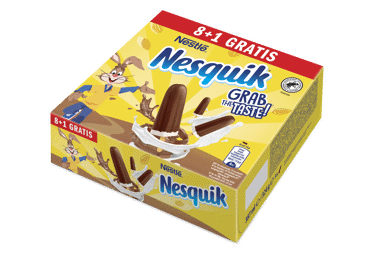 Valgomieji ledai NESQUIK, 9 vnt., 324 g