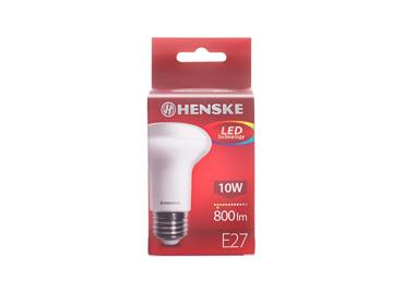 LED lemputė R63 E27 10W 800lm HENSKE