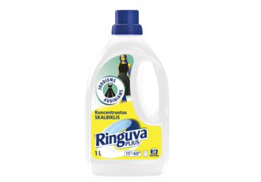 Skystasis juodų audinių skalbiklis RINGUVA PLIUS, 1 l