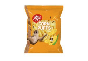 Kukurūzų traškučiai MIO&RIO, 100 g