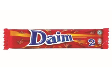 Trapiosios karamelės batonėliai DAIM, 2 vnt., 56 g