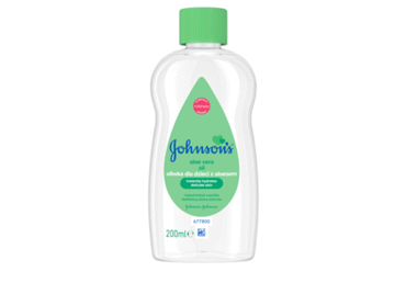 Kūdikių kūno aliejus JOHNSON'S BABY su alavijais, 200 ml