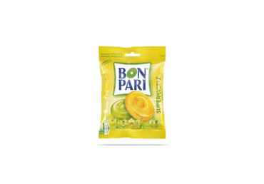 Конфеты BON PARI SUPER SOUR, фруктовый вкус, 90 г
