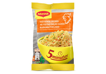 Greitai paruošimi makaronai MAGGI (vištienos skonio), 59.2 g