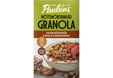 Granola with hazelnut cream and cinnamon, 430 g