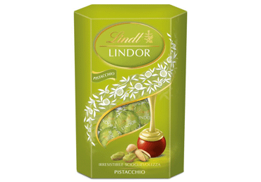 Chocolate balls LINDT LINDOR with pistachio filling, 200 g