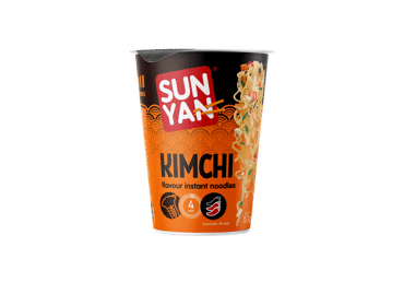 Greitai paruošiami makaronai SUN YAN, kimčių skonio, 65 g