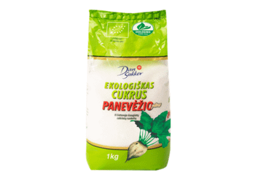 Ekologiškas PANEVĖŽIO cukrus PLIUS, 1 kg