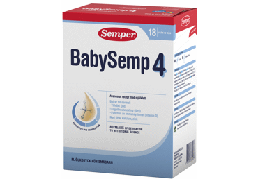 Молочная смесь SEMPER BABYSEMP4, с 12 месяцев, 800 г