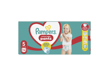 Sauskelnės-kelnaitės PAMPERS Pants, Mega Pack, 5 dydis, 96 vnt.