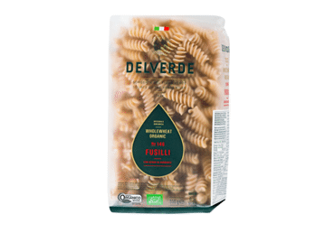 Органические макароны из цельного зерна DELVERDE FUSILLI № 146 (спирали), 500 г