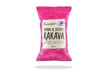 Какао для выпечки и десертов BEATOS VIRTUVĖ, 150 г
