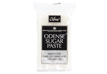 Cukrinė balta dekoravimo masė ODNESE, 250 g