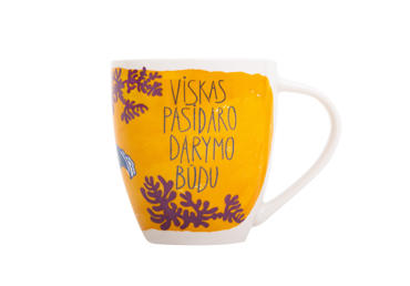 Puodelis VISKAS PASIDARO DARYMO BŪDU. BEATOS VIRTUVĖ, 495 ml, 1 vnt.