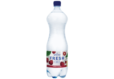 Non-carbonated water VICHY FRESH CHERRY, 1.5 l