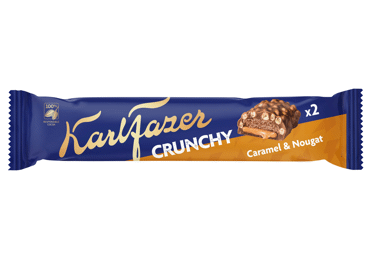 Шоколадный батончик CRUNCHY KARL FAZER, 55 г