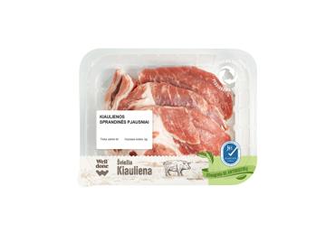 Kiaulienos sprandinės pjausniai WELL DONE, užauginta be antibiotikų, 360 g
