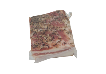 Sūdyti kiaulienos lašiniai LINKĖJIMAI IŠ KAIMO, su raumenuku, a. r., 1 kg