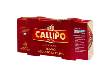 Gelsvauodegiai tunai alyvuogių aliejuje CALLIPO, 320 g