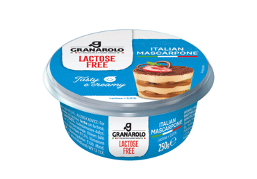 Lactose-free mascarpone GRANAROLO, 41% fat, 250 g