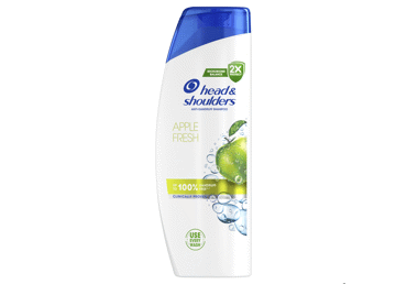 Hair Shampoo HEAD&SHOULDERS Apple Fresh, 400 ml