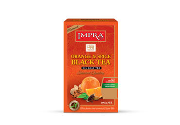 Ceylon black tea IMPRA with oranges, 100 g