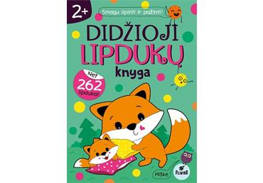 Didžioji lipdukų knyga. Miške
