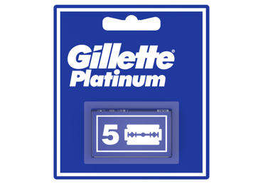 Skutimosi peiliukai GILLETTE PLATINUM, 5 vnt., 5 vnt.