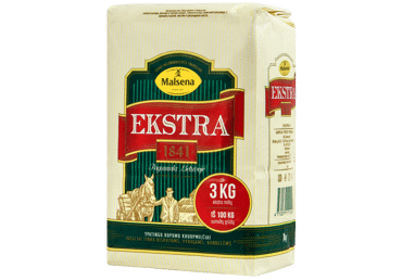 Kvietiniai EKSTRA miltai MALSENA, a. r., 405 D, 1 kg