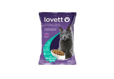 Сухой корм для кошек LOVETT для стерилизованных кошек, 800 г