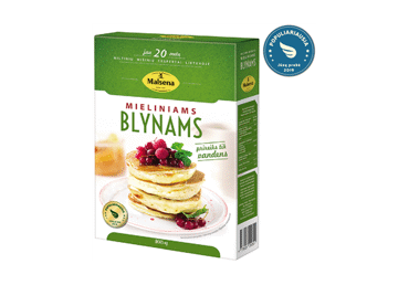 Miltinis mišinys MALSENA mieliniams blynams kepti, 400 g