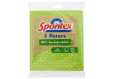 Drėgnosios kempinės-šluostės SPONTEX (3 vnt.), 3 vnt.