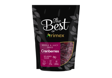 Džiovintos spanguolės sultyse THE BEST OF ARIMEX, 140 g