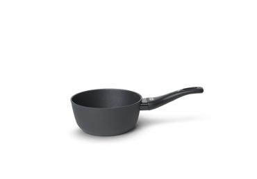 Puodas 18 cm, juodas