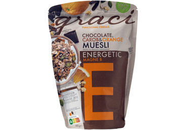 Funkciniai dribsniai GRACI ENERGETIC su Mg ir vitaminu B1, 400 g
