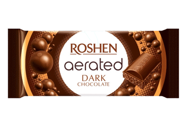 Темный воздушный шоколад ROSHEN, 80 г