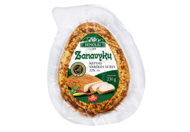 Fried cottage cheese ZANAVYKŲ, 22% fat, 230 g