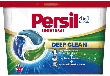 Skalbimo kapsulės "PERSIL DISCS Universal" 22 skalbimai 