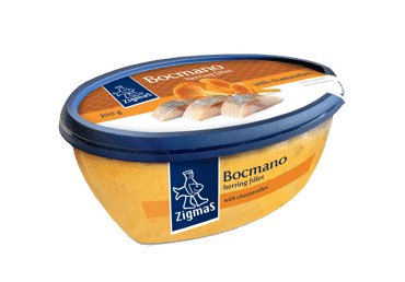 BOCMANO silkių filė su voveraitėmis ZIGMAS, 300 g