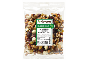 Džiovintų uogų ir riešutų mišinys ARIMEX, 250 g