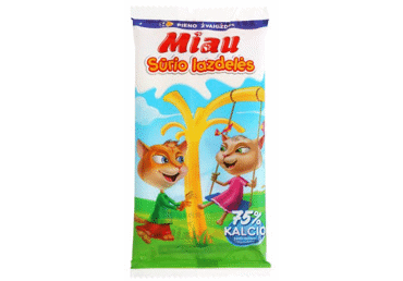 Sūrio lazdelės MIAU, 40 % rieb. s. m., 100 g