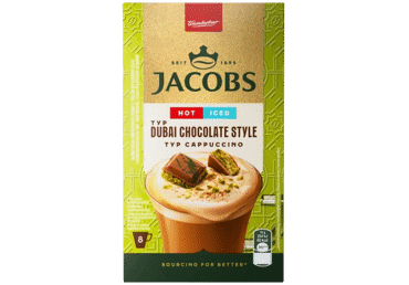 Tirpiosios kavos gėrimas JACOBS 3IN1 DUBAI CHOCOLATE, 120 g