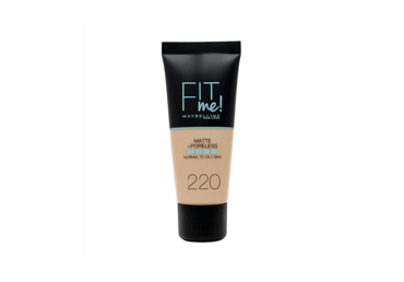 Skystasis makiažo pagrindas MAYBELLINE FIT ME, Nr. 220, 30 ml